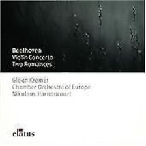 Ludwig van Beethoven : Violin Concerto, Two Romances (Harnoncourt, Coe, ... - $15.20