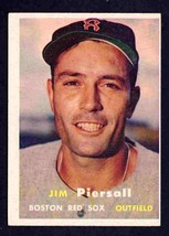 Boston Red Sox Jim Piersall 1957 Topps #75 ex/em - £7.97 GBP