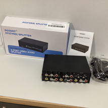 DGODRT AV(CVBS)  4 Port Video Audio Splitter - $11.83