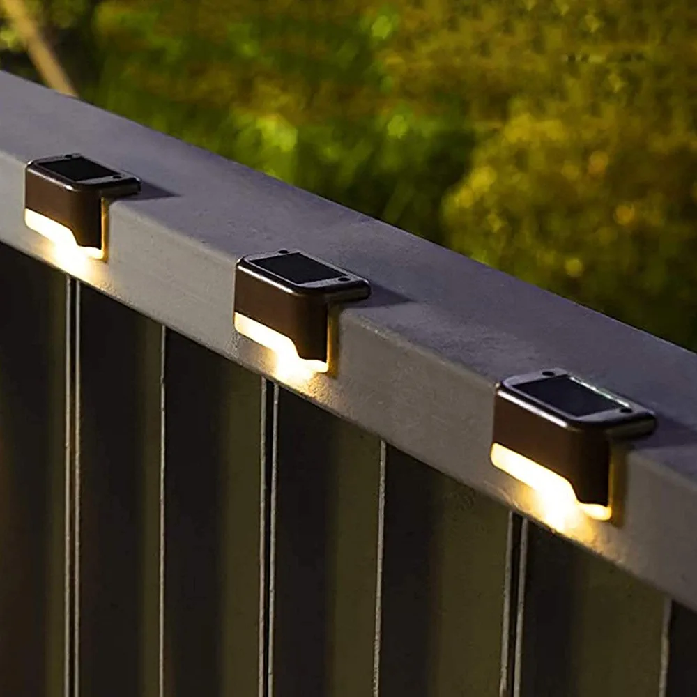 Solar Deck Lights Outdoor 16 Pack, Solar Step Lights Waterproof Led  - $1,228.24 MXN