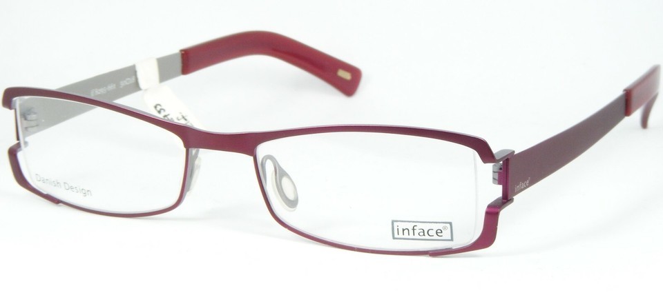 Inface Danish Design if8295 661 CERISE PINK EYEGLASSES GLASSES FRAME 50-... - $67.32