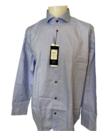 Matinique &#39;Matrostol BCW&#39; Chambray Blue Stretch Dress Shirt, Men&#39;s Size ... - $32.24 CAD