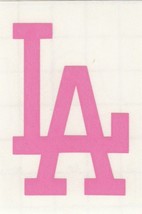 Pink Los Angeles Dodgers LA fire helmet window decal sticker up to 12 inches - £2.71 GBP+