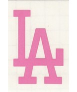 Pink Los Angeles Dodgers LA fire helmet window decal sticker up to 12 in... - £2.70 GBP+
