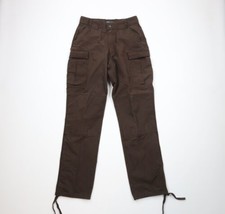 5.11 Tactical Series Mens M Long Faded Ripstop Double Knee Cargo Pants Brown - $64.30