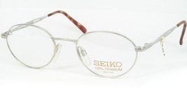 Vintage Seiko T029 026 Palladium /SILVER Eyeglasses Glasses Titanium 48-19-135mm - £108.32 GBP