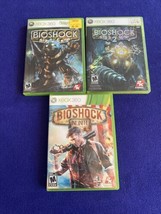 BioShock Trilogy Lot (Xbox 360) 1 2 + Infinite - Tested! - £14.90 GBP