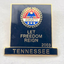 AMVETS Tennessee 2003 Let Freedom Reign USA Veterans - £9.45 GBP