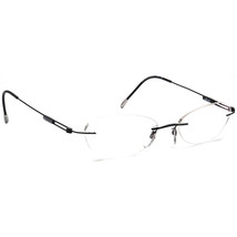 Silhouette Eyeglasses 7534 50 6082 TNG III Black Rimless Frame Austria 48-17 135 - $129.99