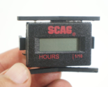 USED Scag 483537 Digital Hour Meter New Scag Part Fits All Models 484565... - £24.12 GBP