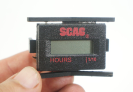 USED Scag 483537 Digital Hour Meter New Scag Part Fits All Models 484565... - £23.92 GBP