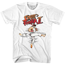 Street Fighter Ryu Hurricane Kick Men&#39;s T Shirt Roundhouse Tatsumaki Senpuu - £20.05 GBP+