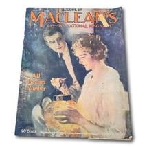 MacLeans Magazine 1922  First Publication Lucy Maud Montgomery Tryst White Story - £114.56 GBP