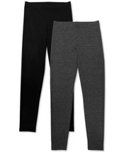 Jenni 2-Pk. Leggings, Charcoal Grey - £17.66 GBP