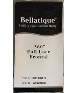 Bellatique 100% Virgin Brazilian Remy 360 Full Lace Frontal - Body Wave ... - $69.30