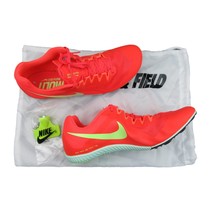 Nike Zoom Rival Track &amp; Field Spikes Men&#39;s Size 12 Bright Crimson NEW FZ... - $48.85