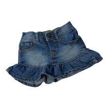 Oshkosh Toddler 2T Ruffled Denim Skirt - £8.17 GBP