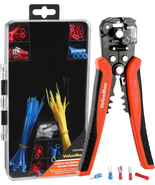 266PCS Wire Stripper Tool Kit, Self-Adjusting 8&quot; Automatic Wire Strippin... - $545.72 MXN