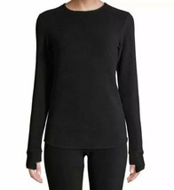 Climate Right Cuddl Duds ~ Size XS ~ Black ~ Long Sleeve ~ Crew ~ Base Layer Top - £22.00 GBP