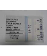 McCoy Tyner Septet &amp; Bill Evans Trio Ticket Stub 1979 Berklee Perf Ctr. ... - $6.75