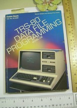 Leroy Finkel 1981 TRS-80 Data File Programming I/III BASIC Radio Shack computer - £30.05 GBP
