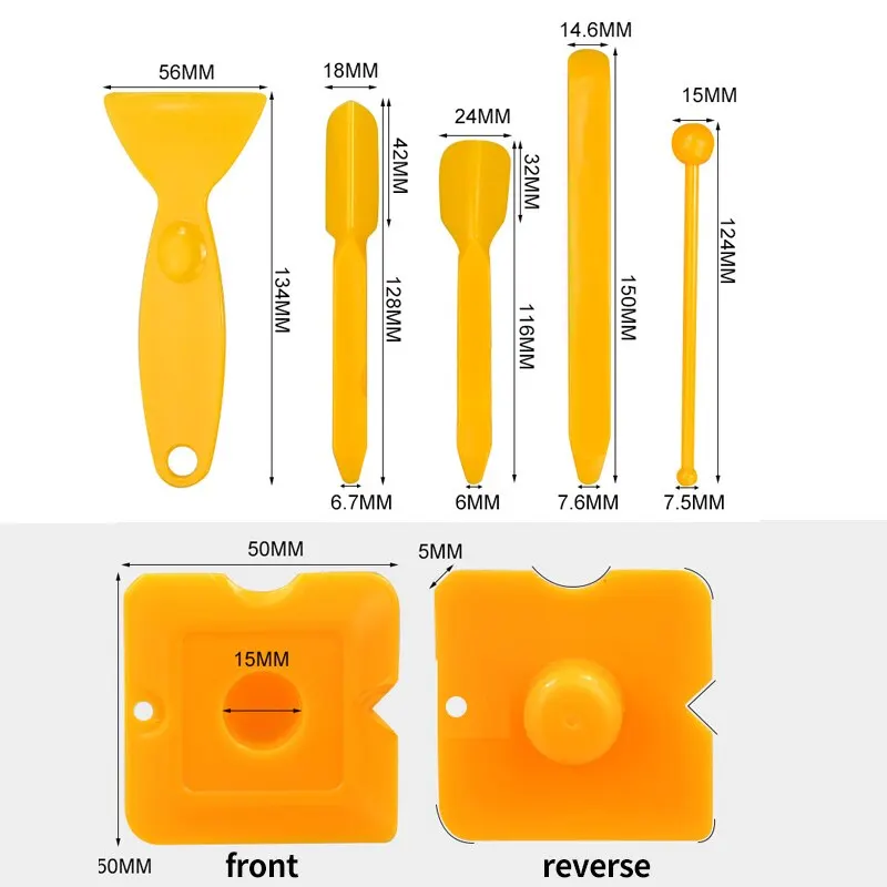 Seam Beauty Tool Set Ceic Tile  Ee Grout Remover Smooth Caul Plastic Scr... - £45.24 GBP