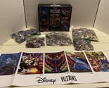Disney Villains 2350 Piece 5 Separate Jigsaw Puzzles Ceaco - £21.69 GBP