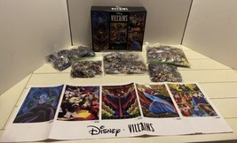 Disney Villains 2350 Piece 5 Separate Jigsaw Puzzles Ceaco - £22.09 GBP