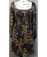 BCBG Paris Sheath Dress Womens Small Multi Floral Lined Smocked Chest Sc... - €32,26 EUR
