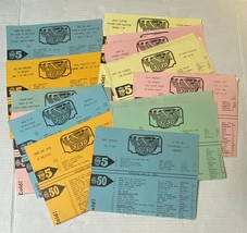 Vintage 1968 Radio Station KAFY 55 5 &amp; 50 Lot of 13 Bakersfield CA Ephemera 999A - $9.75