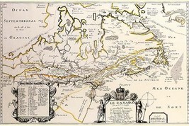 New France or Canada by Champlain by Samuel De Champlain - Art Print - £16.42 GBP+