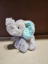 Manhattan Toy Company Voyagers 9” Elephant Lovey Plush Stuffed Animal - $6.66