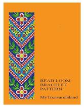 Bead Loom Vintage Motif 17 Multi-Color Bracelet Pattern PDF Format BP_124 - £3.19 GBP