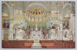 St. Nicholas Church Intricate Interior Atlantic City New Jersey Vintage Postcard - $14.45