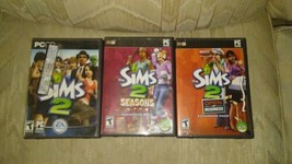 The Sims 2 Lot EA Games Incomplete Open For Business Seasons Expansion Pack CD- - £11.72 GBP