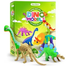 Dino Models, Clay Craft Kit - Dinosaur Arts And Crafts For Kids- Build A Dinosau - £23.53 GBP