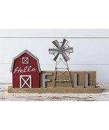 Hello Fall Windmill Barn sitter - SALE - €25,57 EUR
