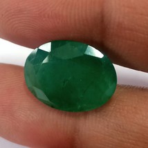 Large Emerald Oval, 9.27 Carats, Emerald Oval, 11 Carat Face up, Emerald, Emeral - £950.96 GBP