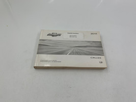 2011 Chevrolet Cruze Owners Manual Handbook OEM H02B52007 - £25.17 GBP