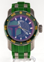 Invicta Homme Star Wars Boba Fett Men Watch W/Original Boîte 39541 - $120.67
