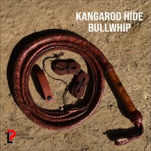 Kangaroo Hide Leather BULL WHIP 06 to 08 Feet Long 16 Plaits Indiana Jon... - $42.06+