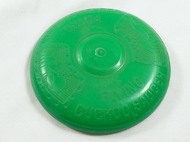 1960s Green Plastic embossed cereal Coco Puffs Premium Flying Cuckoo Sau... - $14.85