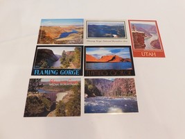Flaming Gorge Rare Vintage Post cards Postcards lot of 7 Pre-owned Unused - $18.01