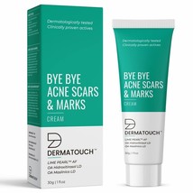 DERMATOUCH Bye Bye Acne Scars &amp; Marks Cream Women/Men 30 gm (Pack of 2) Fs - £26.07 GBP