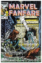 Marvel Fanfare #12 (1984) *Marvel Comics / Cover By George Perez / Black... - $187.21 MXN