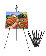 Instant Display Easel Stand - 63&quot; Tripod Collapsible Portable Artist Flo... - $10.67 CAD