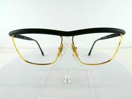 VINTAGE FERRE GFF 32/S (582) BLACK / GOLD  58-16-130 TITANIUM Eyeglass F... - $93.10