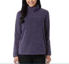 32 Degrees  Snap Arctic Fleece Pullover Gray/Navy Women&#39;s Sz XXL NWT - $399.63 MXN