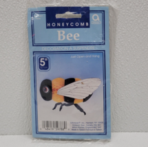 Amscan Bumble Bee Honeycomb Accordian Tissue Hanging 5&quot; Spring - New Sealed - £7.68 GBP