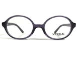 Vogue VO 2965 2317 Kinder Brille Rahmen Lila Rund Voll Felge 43-17-125 - £29.26 GBP